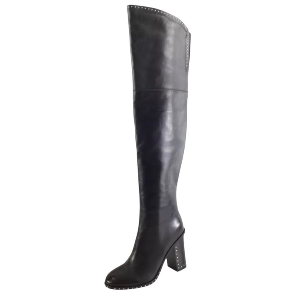 Brand new SIGERSON MORRISON Black Leather Woman Boots Size 6.5